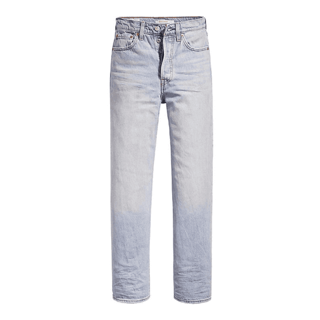Levi's Ribcage Straight Ankle Jeans Middle Road