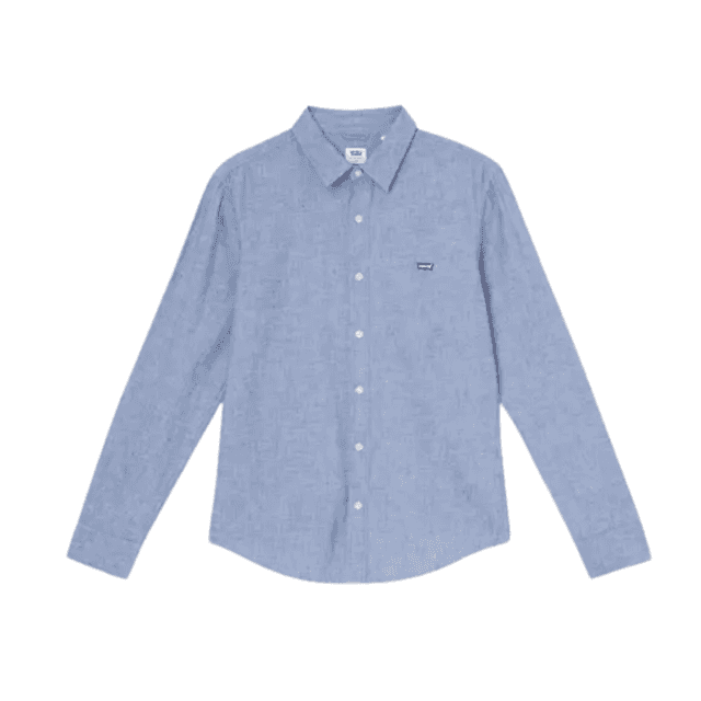 Levi's Battery Slim Shirt Navy Peony