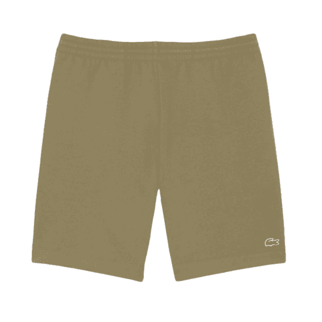 Lacoste Regular Fit Fleece Shorts Khaki