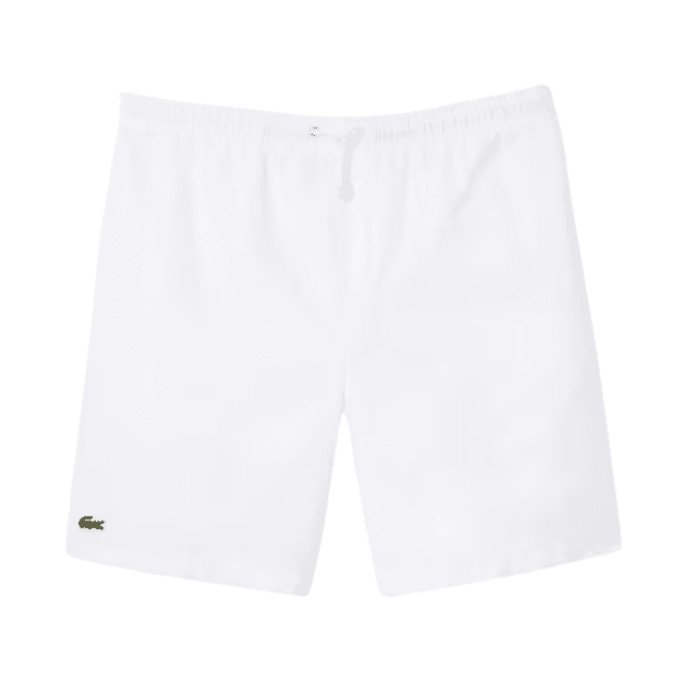 Lacoste Sport Diamond Taffeta Shorts White