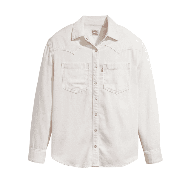 Levi's Teodora Western Shirt Ecru Crew 6