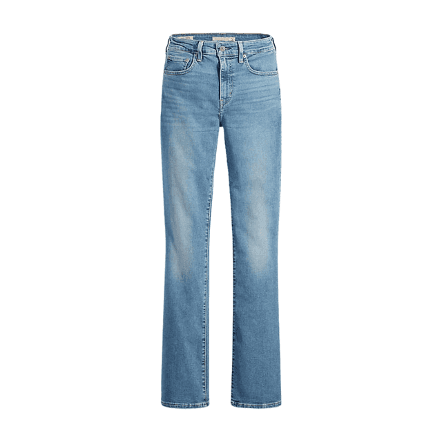 Levi's 725 High Rise Bootcut Jeans Blue Wave Light