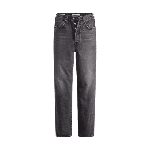 Levi's Ribcage Straight Ankle Jeans Well Worn