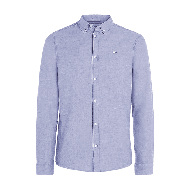 Tommy Jeans Stretch Oxford Slim Fit Shirt Twilight Navy
