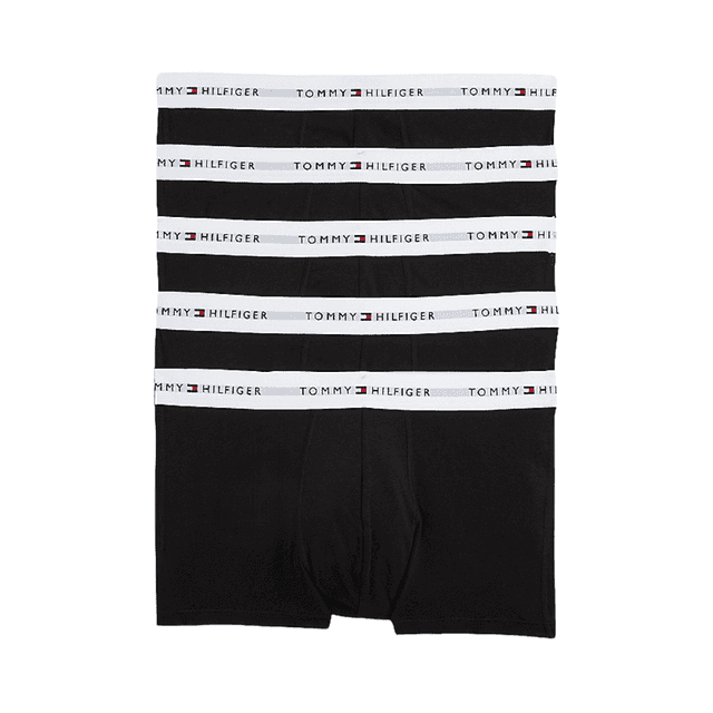 Tommy Hilfiger 5 Pack Trunks Black