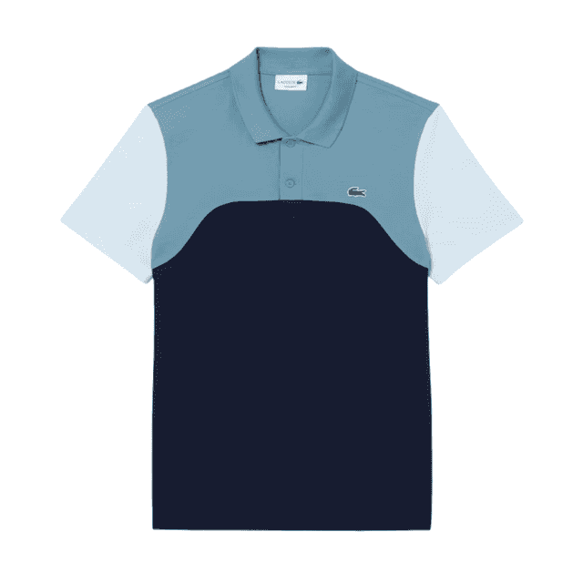 Lacoste L.12.12 Regular Fit Stretch Polo Shirt Navy Blue/Limestone-Rill
