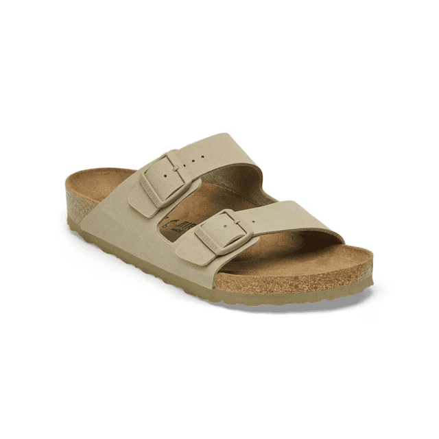 Birkenstock Arizona Birko- Flor Faded Khaki Regular
