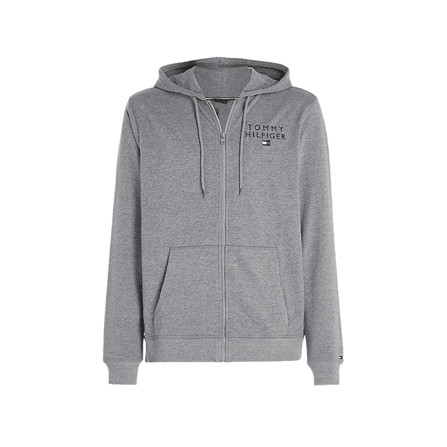 Tommy Hilfiger FZ Hoodie Medium Grey Heather