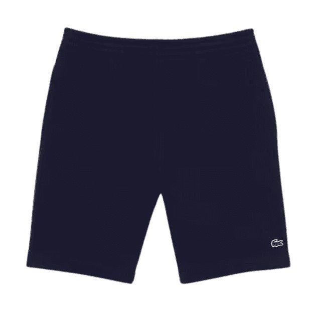 Lacoste Regular Fit Fleece Shorts Navy Blue