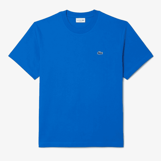 Lacoste Cotton T-Shirt Gipsy Blue