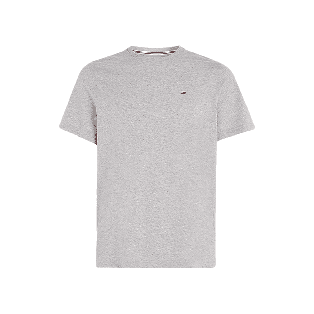 Tommy Jeans Slim Fit Jersey T-Shirt Light Grey Heather
