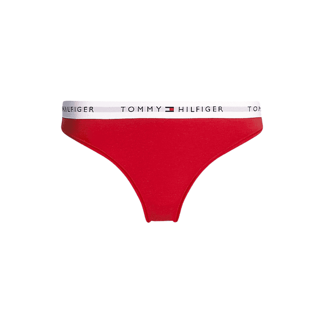 Tommy Hilfiger Logo Thong Primary Red
