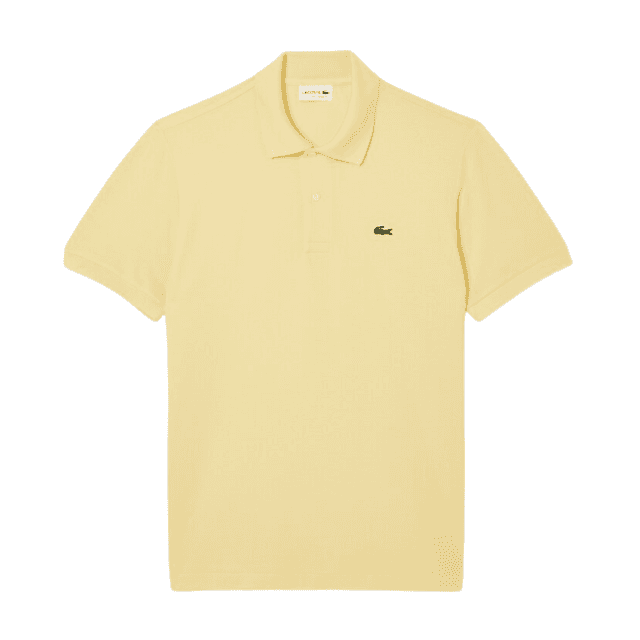 Lacoste L.12.12 Classic Fit Stretch Polo Shirt Yellow