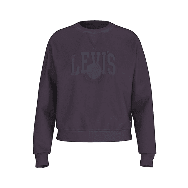 Levi's Graphic Heritage Crewneck Gd Plum Perfect