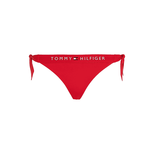Tommy Hilfiger Cheeky Side Bikini Bottoms Primary Red