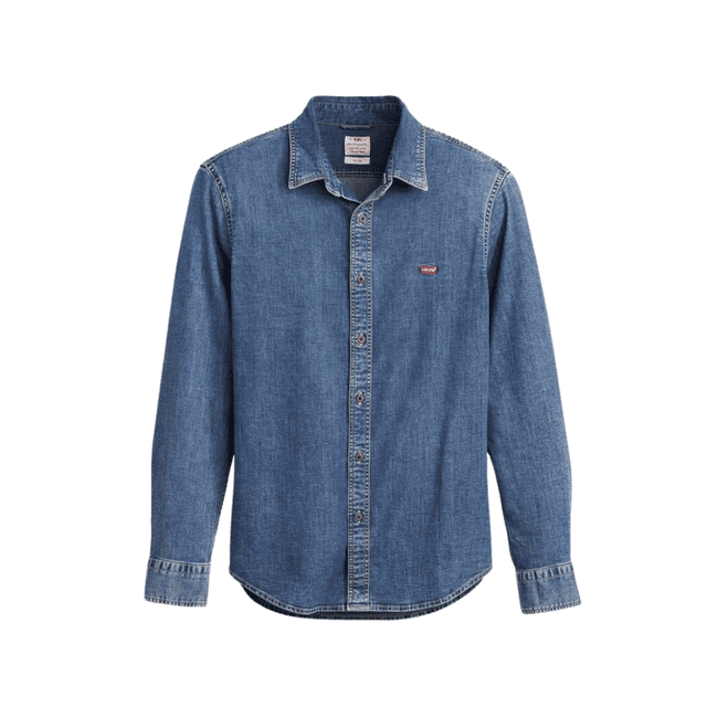 Levi's Barstow Standard Western Shirt Trinity Med Wash Blue