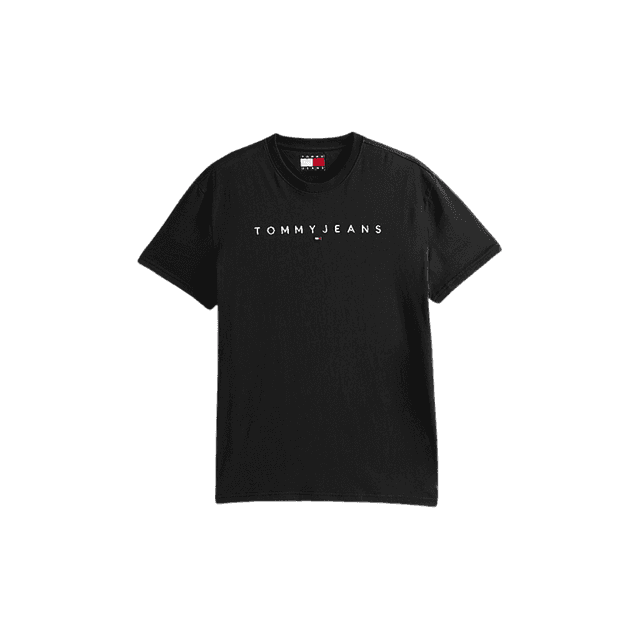 Tommy Jeans Regular Logo T-Shirt Black
