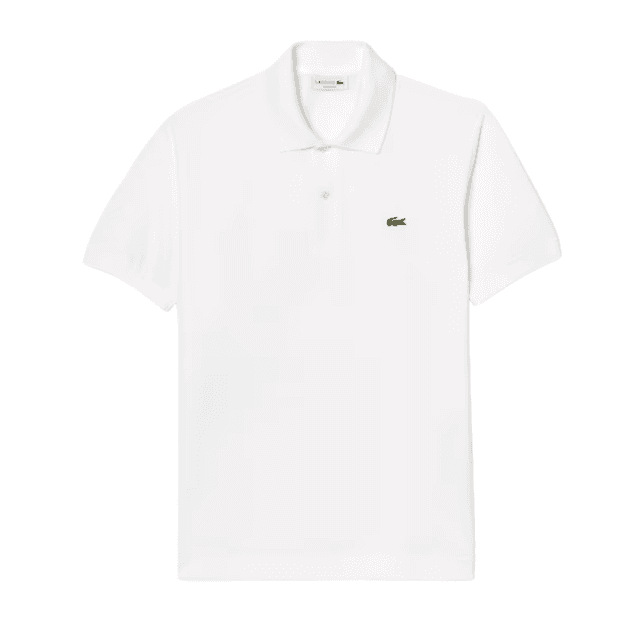 Lacoste L.12.12 Classic Fit Stretch Polo Shirt White