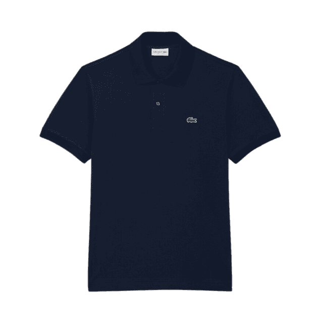 Lacoste L.12.12 Classic Fit Stretch Polo Shirt Navy Blue