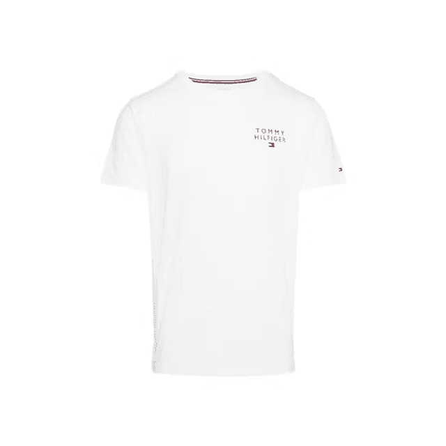 Tommy Hilfiger Short Sleeve Logo Tee White