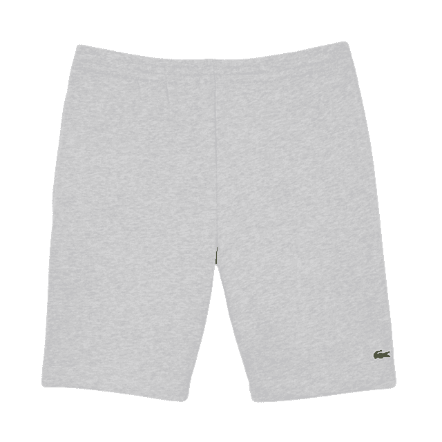 Lacoste Regular Fit Fleece Shorts Silver Chine