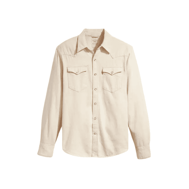 Levi's Barstow Standard Western Shirt Eddlyn Ecru Cream