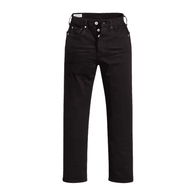 Levi's 501 Crop Jeans Black Sprout