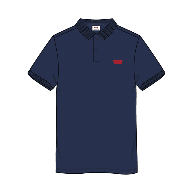 Levi's Slim Housemark Polo Naval Academy