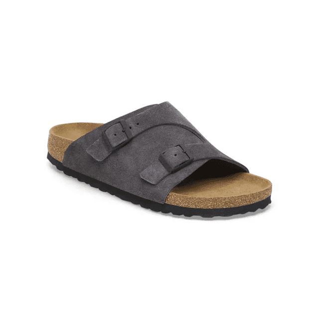Birkenstock Zurich Suede Leather Velvet Grey Regular