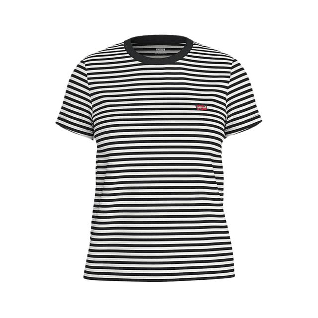 Levi's Perfect Tee Raita Stripe Caviar