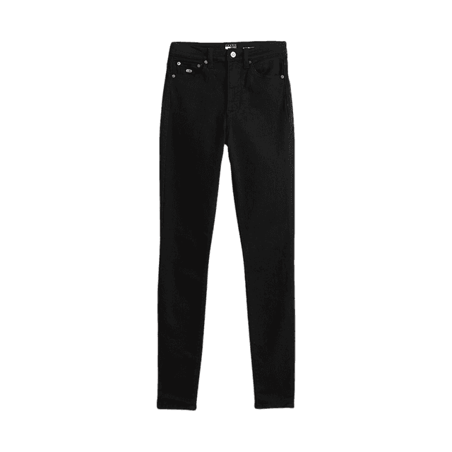 Tommy Jeans Sylvia HGH SKN Denim Black