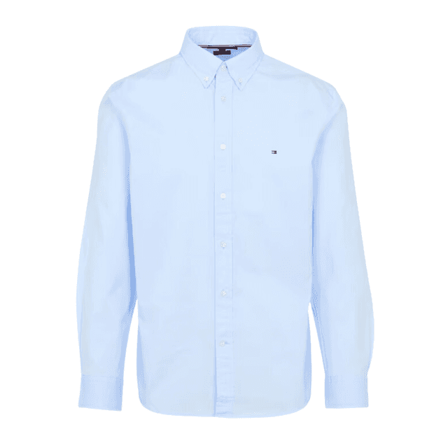 Tommy Hilfiger Core Flex Poplin RF Shirt Sweet Blue