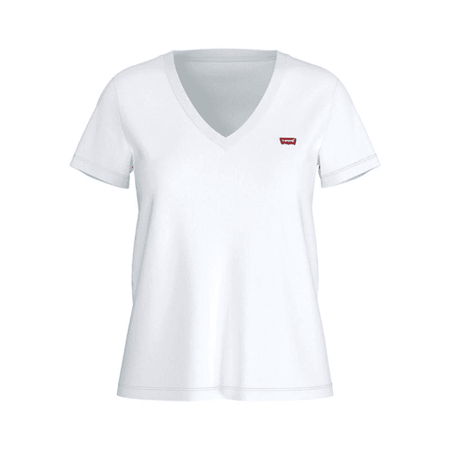 Levi's Perfect V Neck Tee White