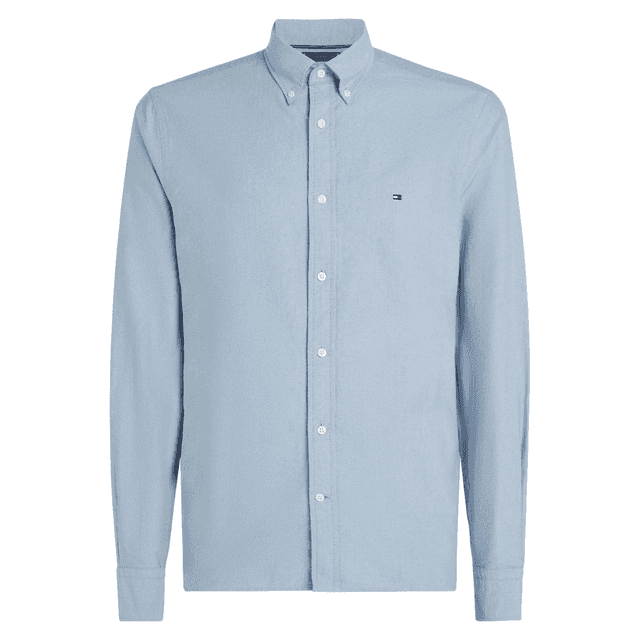 Tommy Hilfiger Long Sleeve Oxford Shirt Blue