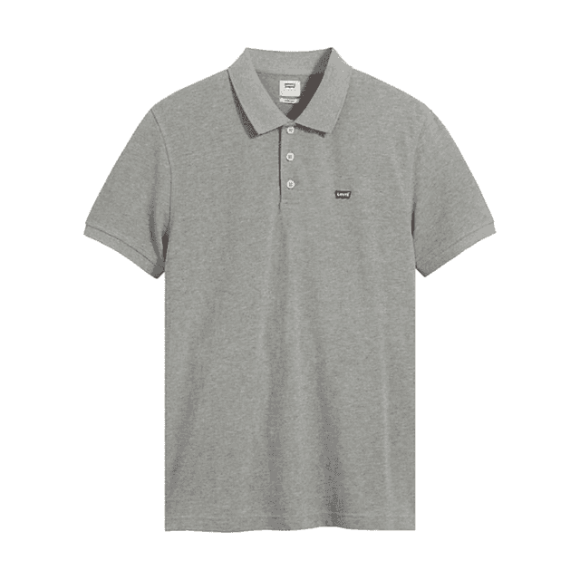 Levi's Housemark Polo Mid Tone Grey Heather