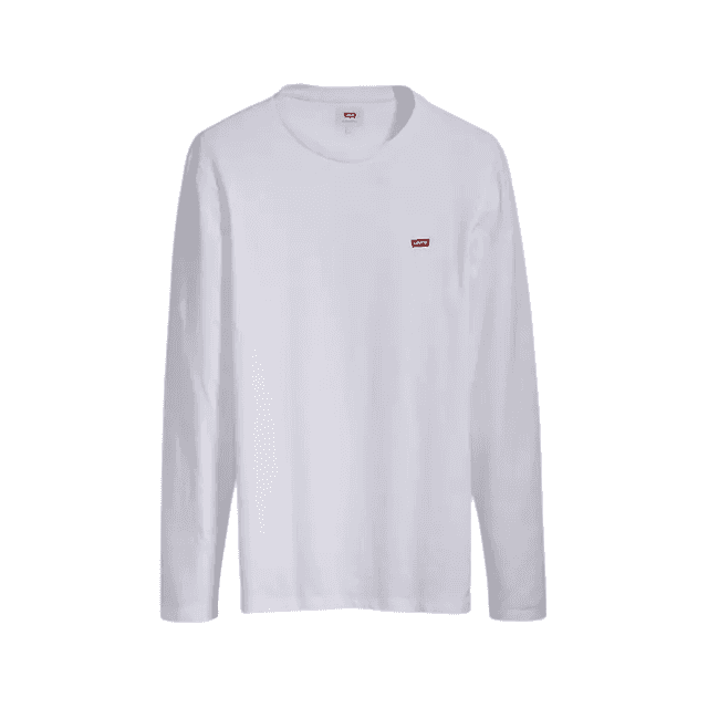 Levi's Original Long Sleeve Tee Patch White Neutral