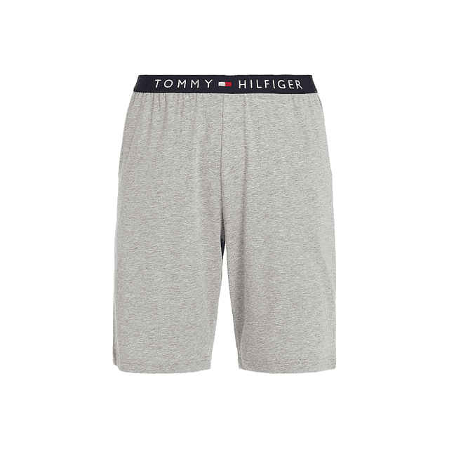 Tommy Hilfiger Jersey Logo Shorts Light Grey Heather