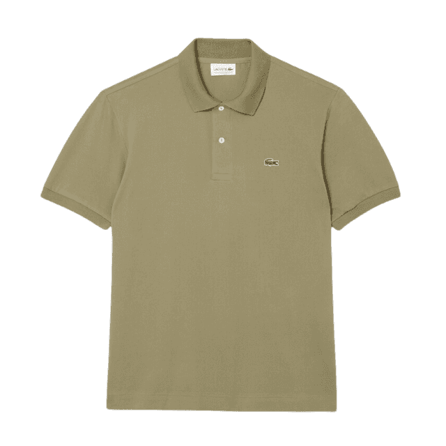 Lacoste L.12.12 Classic Fit Stretch Polo Shirt Khaki