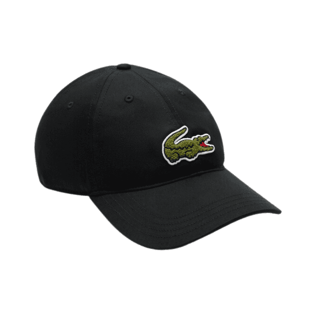 Lacoste Adjustable Cotton Hat Black