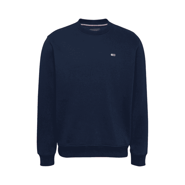 Tommy Jeans Flag Crew Neck Sweatshirt Dark Night Navy