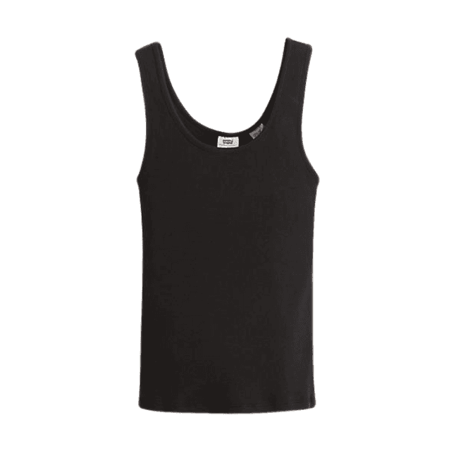 Levi's Essential Rib Tank Caviar