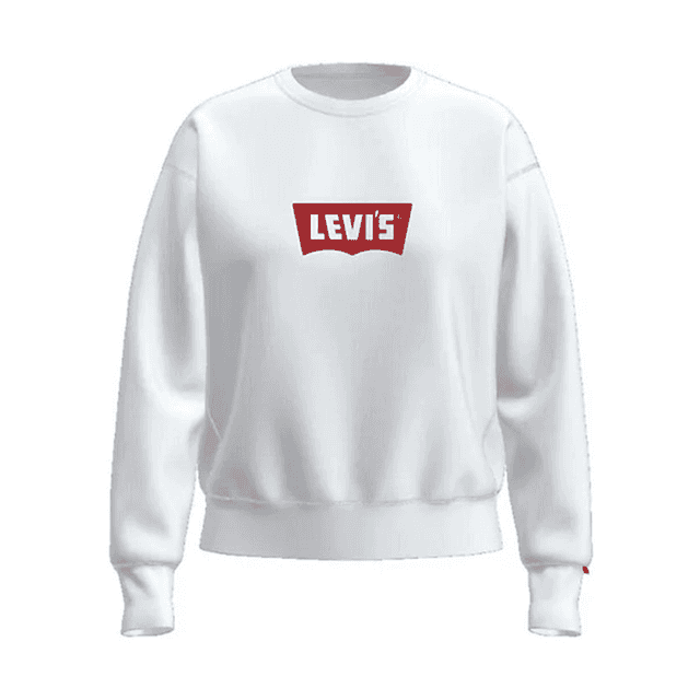 Levi's GR Iconic Heritage Crewneck White