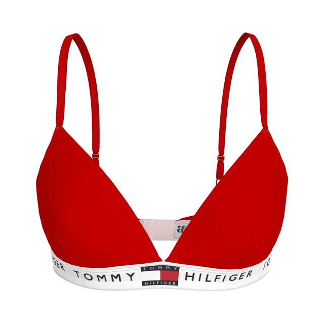 Tommy Hilfiger RP Triangle Bra Primary Red