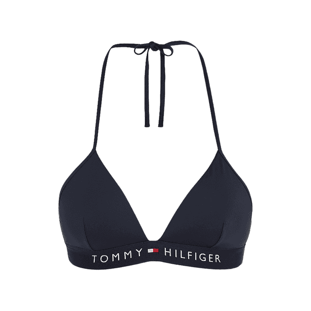 Tommy Hilfiger Triangle Fixed Foam Bikini Top