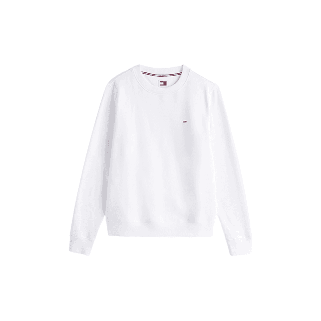 Tommy Jeans Regular Fit Sweatshirt White