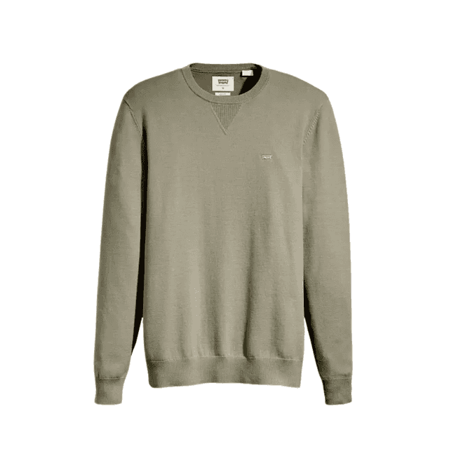 Levi's Lightweight Sweater Smokey Olive Neutral
