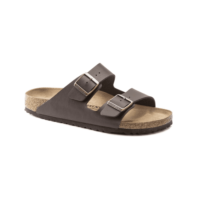 Birkenstock Arizona Birko- Flor Dark Brown Regular