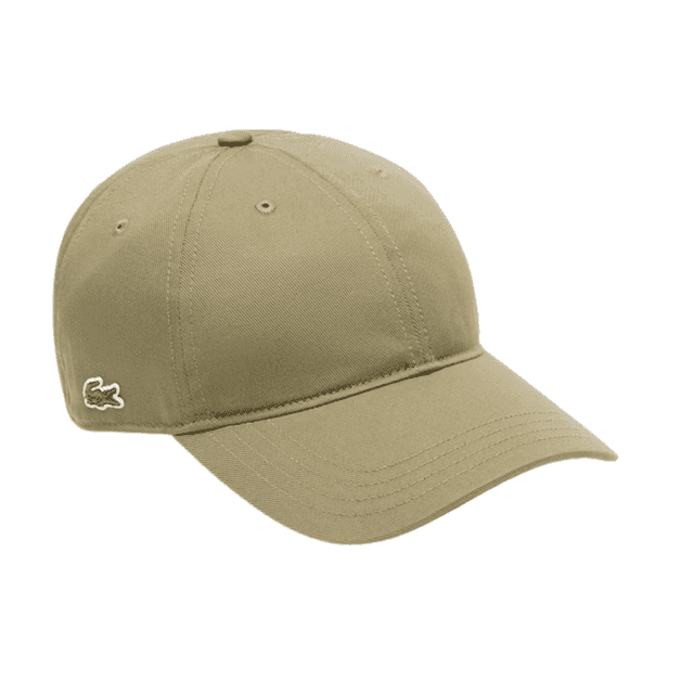 Lacoste Monochrome Cotton Hat Khaki