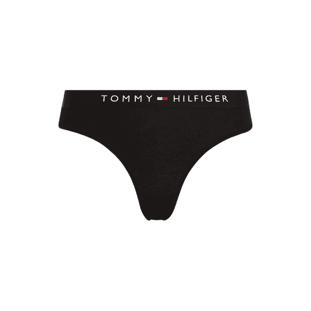 Tommy Hilfiger Original Logo Bikini Black
