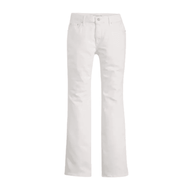 Levi's 726 Hr Flare Jeans Soft Clean White